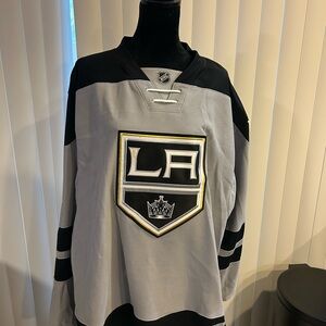 Reebok Gray and Black LA Kings Jersey
